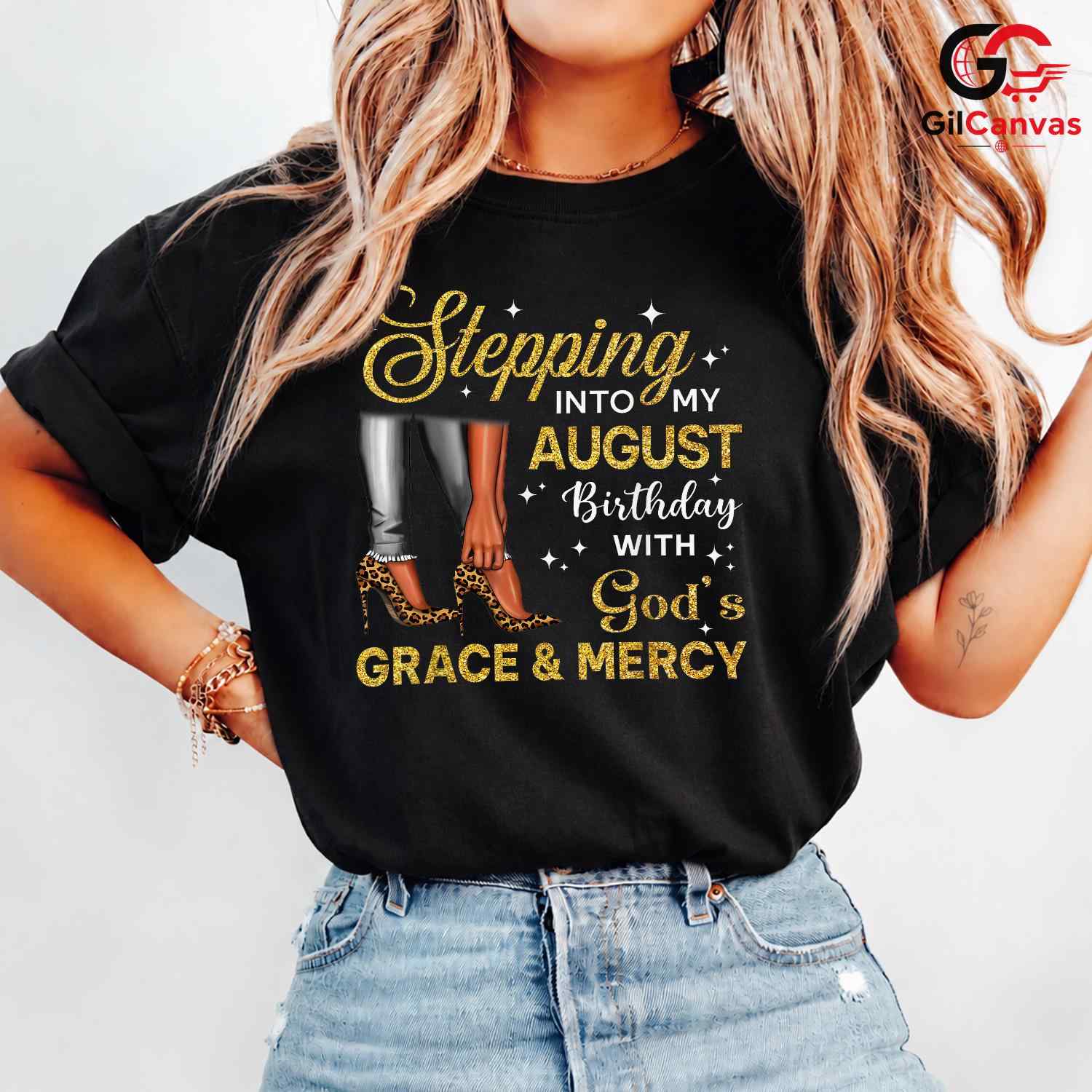 August God Grace Women Tee Shirt Unisex Perfect Birthday Gift Idea For Her