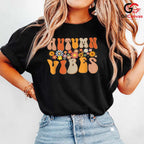 Autumn Vibes Fall Season Shirt Unisex Cozy Celebration Gift Friends Family