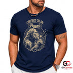 Bigfoot Dandelion Wish T-Shirt Cryptid Wilderness Art Unisex Graphic Apparel Tee