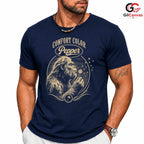 Bigfoot Dandelion Wish T-Shirt Cryptid Wilderness Art Unisex Graphic Apparel Tee