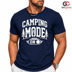 Camping Mode On Forest T-Shirt Summer Adventure Unisex Outdoor Nature Lover Tee