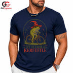 Cause A Kerfuffle Frog T-Shirt Unisex Fun Adventure Wear Humorous Graphic Shirt
