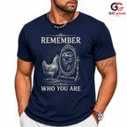Chicken Rex Reflection Tee Fun Animal Design Perfect Gift Men Women Apparel