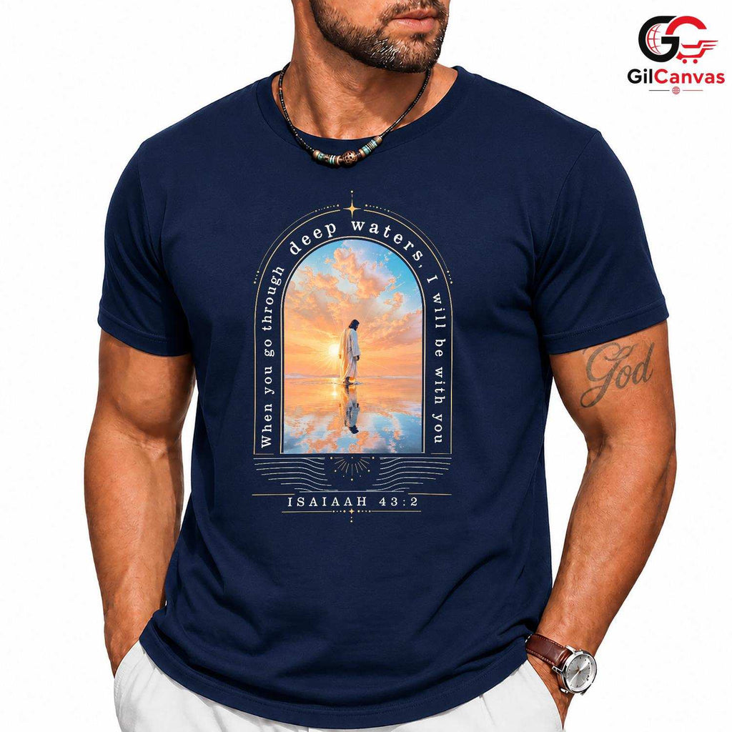 Christian Jesus Faith T-Shirt Inspirational Quote Unisex Religious Apparel
