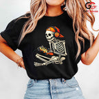 Cool Gaming Skeleton Halloween T-Shirt Unisex Perfect Gamer Birthday Gift