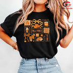 Cozy Fall Vibes Autumn Shirt Unisex Celebration Gift Idea For All Ages Friends