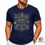 Cryptid Legend Respect Local T-Shirt Mothman Bigfoot Unisex Halloween Apparel