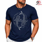 Cute Ocean Lover Shark T-Shirt Men Women Perfect Gift Occasion Marine Graphic