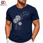 Dandelion Graphic T-Shirt Motivational Custom Design Inspirational Women Gift