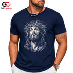 Easter Christ Portrait Shirt Faith Based Religious Apparel Men Women Apparel