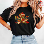 Fall Leaf Autumn Celebrate Tee Unisex Perfect Cozy Nature Lover Gift All