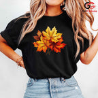 Fall Leaves Nature Lover Shirt Unisex Cozy Autumn Celebration Gift For All