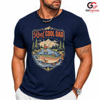Fathers Day Trout Fishing T-Shirt Outdoor Angler Dad Unisex Graphic Apparel