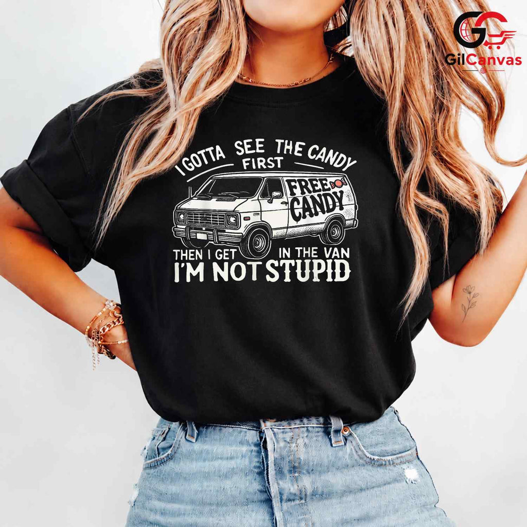 Funny Candy Van Halloween T-Shirt Unisex Perfect Party Gift Kids And Adults