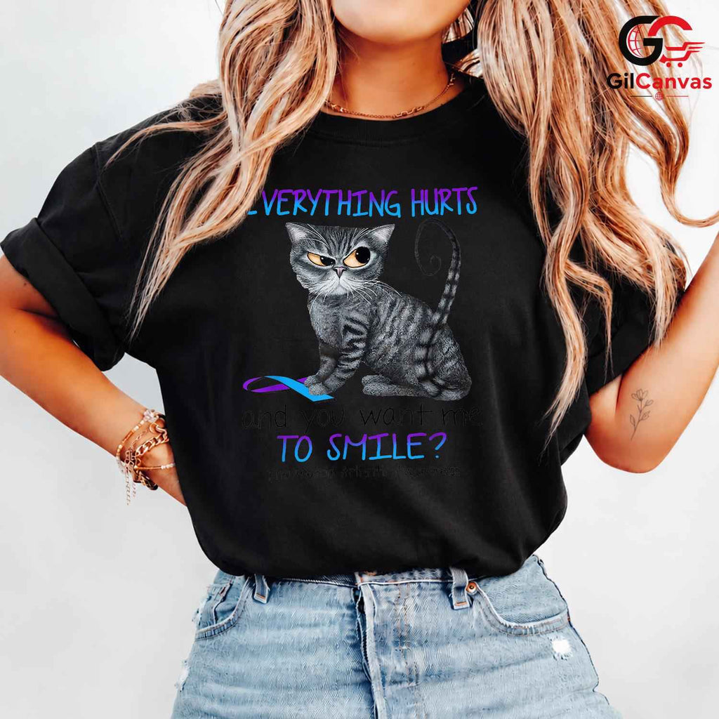 Funny Cat Lover Pet Humor Tee Unisex Perfect Birthday Holiday Gift For All