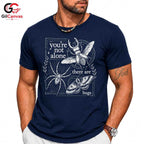Funny Insect Nature T-Shirt Unisex Spider Moth Lover Entomology Graphic Shirt