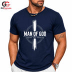 God Themed Custom Print T-Shirt Christian Holiday Gift Unisex Casual Wear