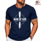 God Themed Custom Print T-Shirt Christian Holiday Gift Unisex Casual Wear