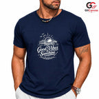 Good Vibes Sunset T-Shirt Summer Beach Trip Relaxation Unisex Graphic Tee