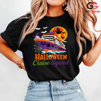 Halloween Cruise Squad Tee Shirt Unisex Spooky Trip Gift For Kids And Adults