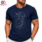 Hammerhead Shark T-Shirt Nature Lover Summer Event Unique Design Unisex Tee