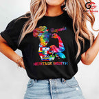 Hispanic Heritage Month Shirt Unisex Colorful Celebration Gift Idea For Women