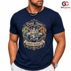 Hoist Gym Fitness T-Shirt Men Women Knight Weightlifting Fun Gift Graphic Tee