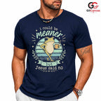Jesus Said No Funny Frog T-Shirt Sarcastic Christian Gift Unisex Graphic Apparel