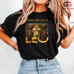 Leo Zodiac Astrology Tee Shirt Unisex Perfect Birthday Gift Idea For Fans