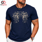 Leopard Eye Wild Cat Tee Shirt Animal Lover Unisex Graphic Fashion Apparel