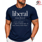 Liberal Definition T-Shirt Open Minded Activism Unisex Democracy Rights Apparel