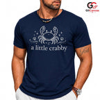 Little Crabby Summer T-Shirt Beach Vacation Humor Women Apparel Unisex Tee