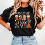 Magic Pumpkin Spice Coffee T-Shirt Unisex Funny Fall Witchy Halloween Gift