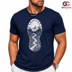 Nature Hiking Adventure T-Shirt Outdoor Enthusiast Unisex Graphic Apparel Tee