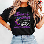 October Grace Mercy Tee Shirt Unisex Women Birthday Celebration Gift For Her