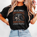 October Grumpy Old Man T-Shirt Unisex Funny Humor Birthday Gift Idea For Him