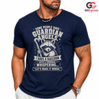 Raccoon Guardian Angel Shirt Whispering Fun Novelty Graphic Unisex Apparel