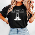 Scary Science Chemistry T-Shirt Unisex Fun Spooky Halloween Gift Idea For Kids