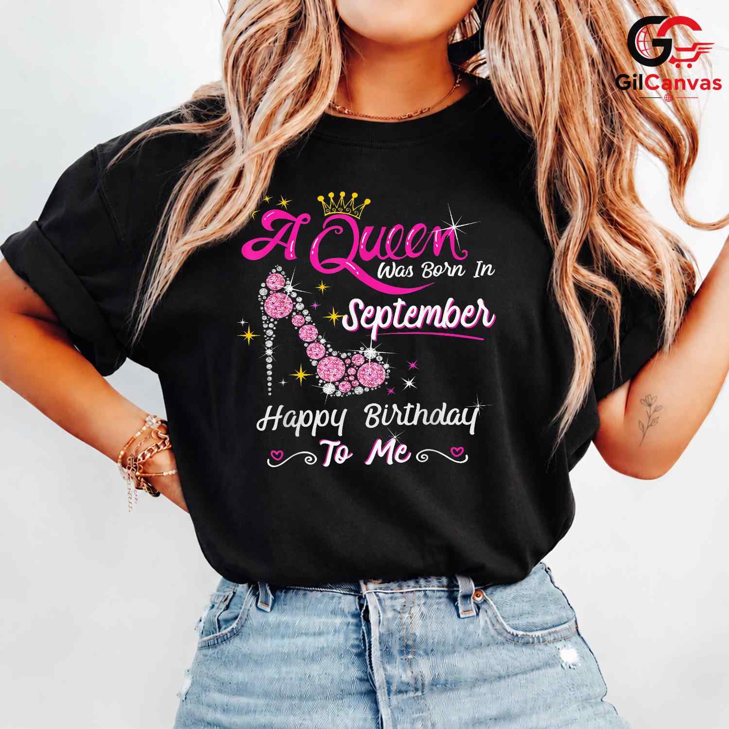 September Birthday Party Shirt Unisex Fun Queen Celebration Gift Idea For Her