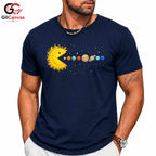 Space Galaxy Planet T-Shirt Sun And Planets Fun Themed Idea Men Women Gift