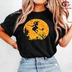 Spooky Halloween Witch Tee Shirt Unisex Perfect Event Lover Gift For Adults