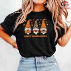 Thanksgiving Gnome T-Shirt Unisex Cute Fall Holiday Festival Gift For Family