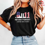 United We Stand Memorial Shirt Unisex Never Forget Patriot Day Gift For All