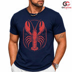 Vintage Red Lobster T-Shirt Summer Beach Ocean Life Unisex Seafood Lover Apparel