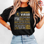 Virgo September Birthday Shirt Unisex Perfect Astrology Lover Gift Idea For Her