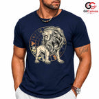 Astrology Lion Zodiac T-Shirt Unisex Event Birthday Gift Idea Space Fans
