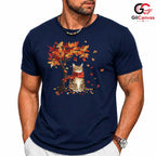 Autumn Cat Season Lover Shirt Unisex Perfect Fall Pet Owner Gift For All