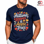 Autumn Leaves Apple Lover Tee Unisex Perfect Fall Season Gift For Kids All