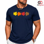 Autumn Leaves Celebrate Shirt Unisex Perfect Cozy Nature Lover Fall Season Gift