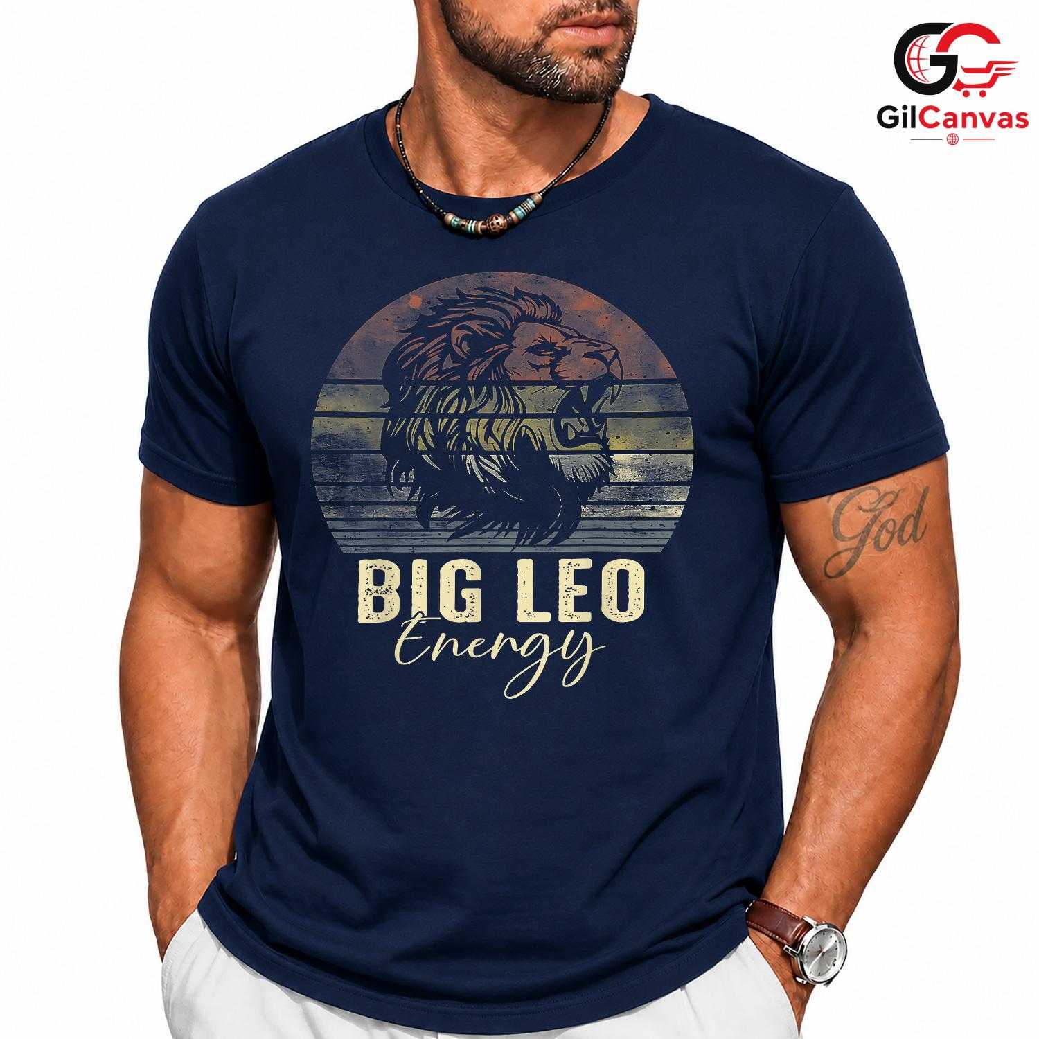 Big Leo Energy T-Shirt Unisex Astrology Lover Birthday Gift Idea For Fans